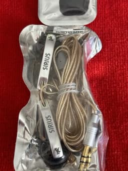 RHEA- Sirius 3.5Mm Gold Plug In Headphones Nip - Thumbnail 2