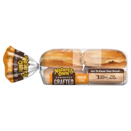 Nature's Own Perfectly Crafted Brioche Style Hamburger Buns, Non-GMO Hamburger Buns, 8 Count - Thumbnail 10