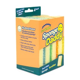 Scrub Daddy Sponge Daddy Non-Scratch Sponges, 4 Count - Thumbnail 6