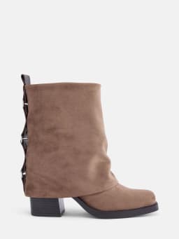 No Boundaries Women's Western Slouch Boots - Thumbnail 1