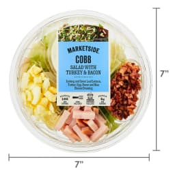 Marketside Cobb Salad with Turkey and Bacon, 7.25 oz Bowl (Fresh) - Thumbnail 5