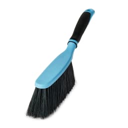 Great Value Plastic Dust Broom and Pan Set, Blue - Thumbnail 4