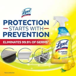 ZYLER- Lysol All Purpose Hard Surface Cleaner, Lemon Breeze, 64Oz(2 Pack) - Thumbnail 5