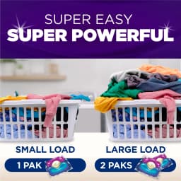 ARM & HAMMER Plus OxiClean With Odor Blasters Laundry Detergent, 5-IN-1 Power Paks, 72 Ct - Thumbnail 6