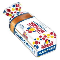 Wonder Bread Classic White Sandwich Bread, Sliced White Bread, 20 oz Loaf, Shelf-Stable - Thumbnail 11