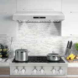 Cosmo 5 Piece Kitchen Appliance Package With 36" Electric Cooktop 30" Under Cabinet Range Hood 24" Single Electric Wall Oven 24.4" Countertop - Thumbnail 13