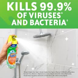 Scrubbing Bubbles Disinfectant Bathroom Shower & Tub Cleaner Grime Fighter Aerosol Spray, Citrus, 20 oz - Thumbnail 2