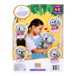 Little Live Pets My Baby Koala Kiki, Interactive Plush with 40+ Sounds & Reactions. 10.2" Tall, Really Yawns, Feeds on Leaf, Ages 4 - Thumbnail 11