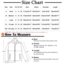 Maoxin Leather Jacket Men Men's Fashion Casual Solid Color Zipper Pockets Long Sleeve Hoodless Casual Outwear Plus Size Jackets for Men Navy S - Thumbnail 2