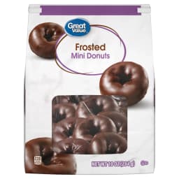 Great Value Frosted Mini Donuts, 10 oz - Thumbnail 1
