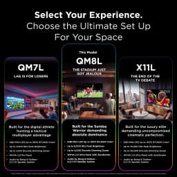TCL 65” QM8L Series SQD-Mini LED QLED Smart Google TV (NEW 2026) - TCL Deep Color System with Super QLED - Thumbnail 12