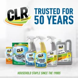 CLR Calcium Lime and Rust Remover, Multi-Use Household Cleaner, EPA Safer Choice, 28 oz - Thumbnail 8