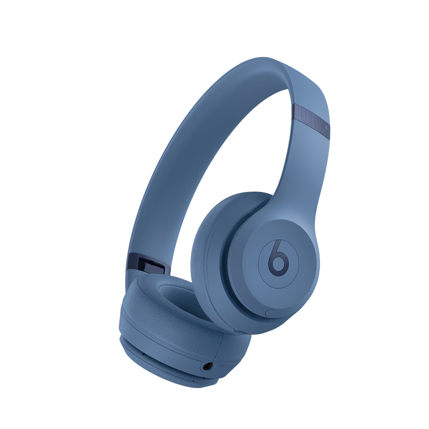 Beats Solo 4 Wireless Headphones - On-Ear Wireless Headphones - Slate Blue - Thumbnail 1