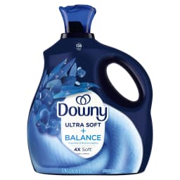 Downy Ultra Soft Liquid Fabric Softener, Balance, Crisp Rain & Blue Eucalyptus, 93 fl oz, 138 Loads - Thumbnail 10