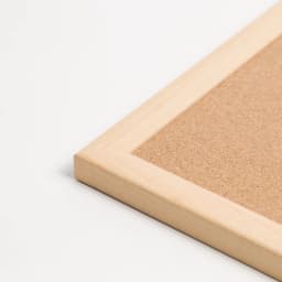 U Brands Cork Bulletin Board with Natural Maple Wood-Style Frame, 17 x 23 inch - Thumbnail 4