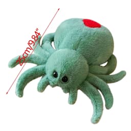 TOPRenddon Plush Spider Stuffed Animal Toy, Soft 10 inch Kawaii Halloween Plush Spider Stuffed Toys Decorations Cuddle Gift for Kids and Adults - Thumbnail 2