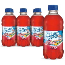 Hawaiian Punch Fruit Juicy Red Juice, 10 fl oz, 6 Count Bottles - Thumbnail 1