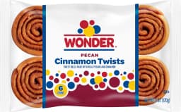 Wonder Cinnamon Twist, Cinnamon and Pecan Baked Pastry Rolls, 6 oz, 6 Count - Thumbnail 1