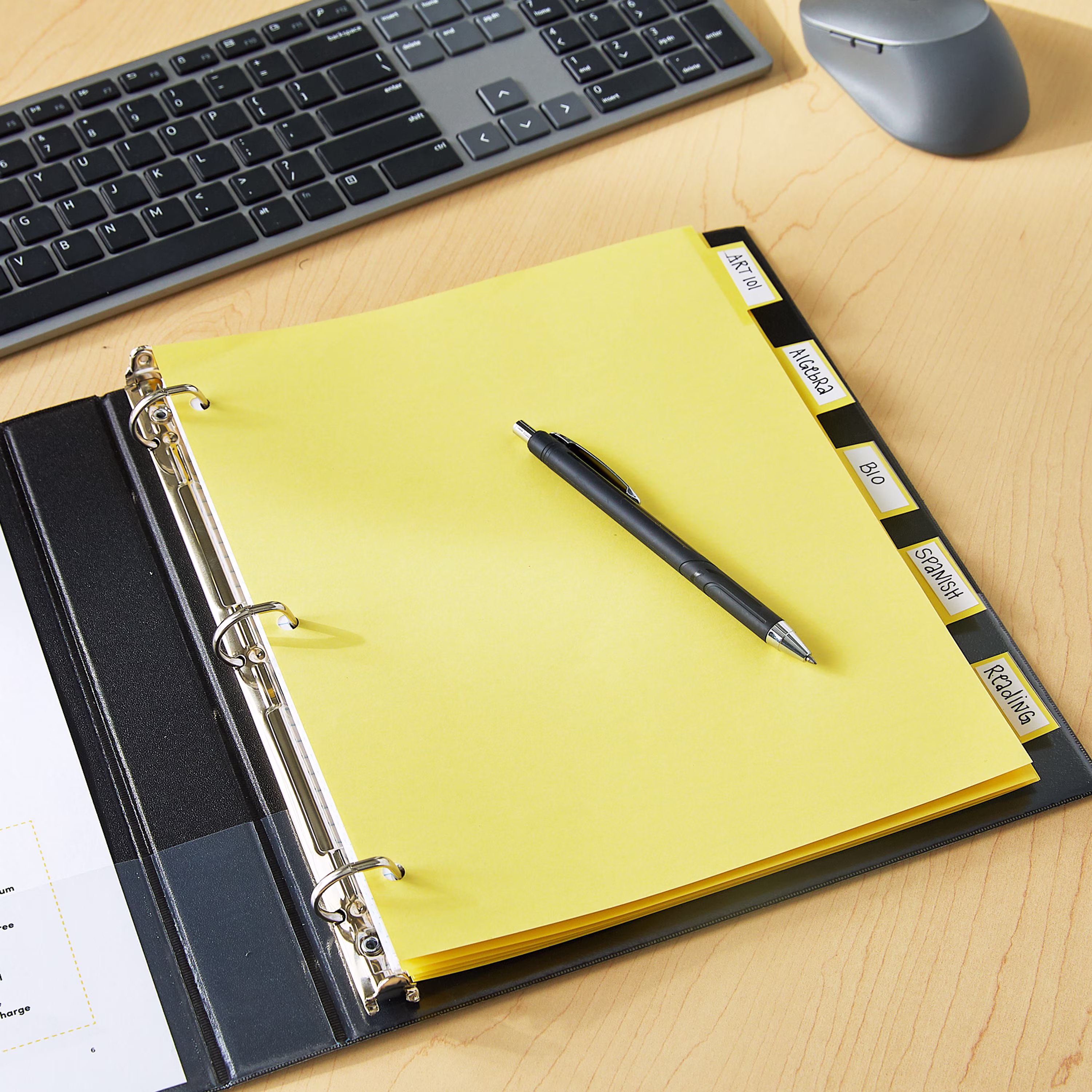 Pen+Gear 5-Tab Insert Dividers - Thumbnail 3
