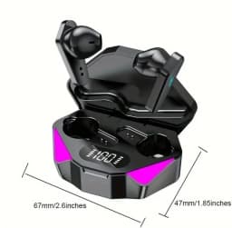 RHEA- Futuristic Style Gaming Earbuds - Thumbnail 4
