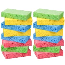 SUGARDAY 16 Pack Kitchen Sponges for Dishes Cleaning Non Scratch Compressed Sponges - Thumbnail 1
