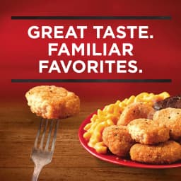 Banquet Chicken Nuggets With Mac & Cheese, 15g Protein, Frozen Meal, 7.4 oz - Thumbnail 4