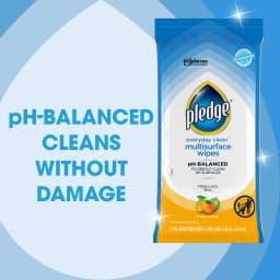 Pledge Multisurface Cleaning Wipes, pH Balanced, Fresh Citrus, 25 Count - Thumbnail 3