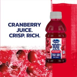 Ocean Spray® 100% Juice Cranberry Juice Blend, 10 fl oz Bottles, 6 Count - Thumbnail 3
