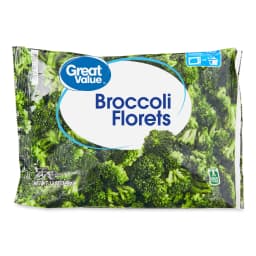 Great Value Frozen Broccoli Florets Steamable Bag, 12 oz - Thumbnail 1