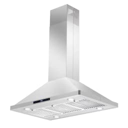 Cosmo 5 Piece Kitchen Appliance Package with 36" Freestanding Gas Range 36" Island Range Hood 24" Built-in Fully Integrated Dishwasher French Door - Thumbnail 13