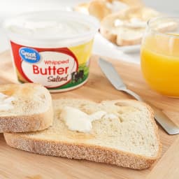 Great Value Salted Whipped Butter, 8 oz Tub - Thumbnail 2