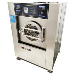 Front Load Washer Industrial Automatic Laundry Washing Machine Commercial Washer Laundry, Dehydration and Drying Machine 220V - Thumbnail 2