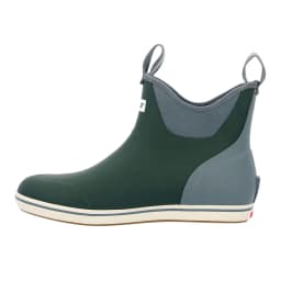 Men's Ankle Deck Boot, Green, Size 14(M) - Thumbnail 3