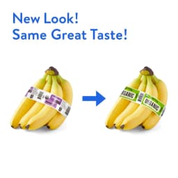 Marketside Fresh Organic Bananas, Bunch - Thumbnail 8