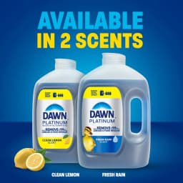 Dawn Platinum, Refill Jug Dish Soap Fresh Rain, 51.5oz - Thumbnail 7