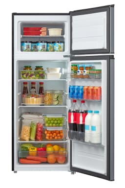 Mainstays 7.2 cu. ft. Energy Star 2-Door Refrigerator/Freezer with LED Lighting - Thumbnail 11