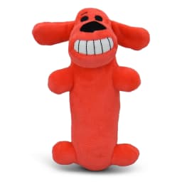 Multipet Smiling Loofa Plush Dog Toy with Squeaker, 6 inch - Thumbnail 2