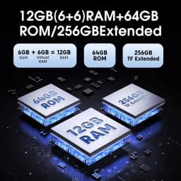 Ulefone Armor X13 Rugged Phone, 12 64GB, 50MP Rear Camera, 24MP Night Vision Camera, Android 15 OS Rugged Smartphone - Thumbnail 3