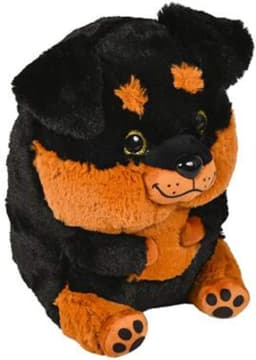 Xlarge Belly Buddy Rottweiler 13 inch Plush Animal NWT - Thumbnail 1