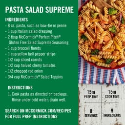 McCormick Salad Supreme Seasoning, 4.34 oz Bottle - Thumbnail 6