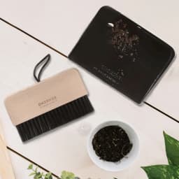 Behrens Portable Galvanized Steel Dustpan and Brush Broom Set, Black - Thumbnail 6