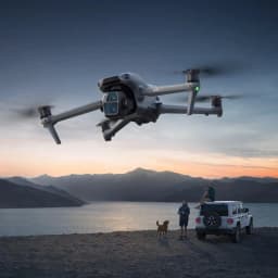 DJI Air 3S Fly More Combo (RC 2 Screen Remote) Drone with 1" CMOS Wide-Angle & Medium Tele Camera, 4K/60fps, Omnidirectional Sensing, Smart RTH, 3 - Thumbnail 8