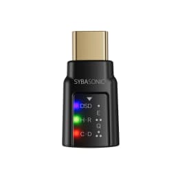 384K/32-bit DSD128 USB-C DAC Audio Adapter to 3.5mm Game Sound Booster - Thumbnail 1