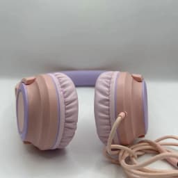 RHEA- Ulacici Pink Pink Headphones - Thumbnail 3