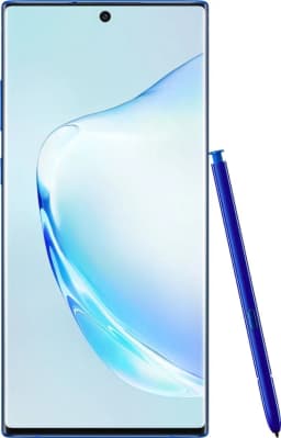 Straight Talk SAMSUNG Galaxy Note 10 PLUS 5G 256GB Aura Blue- [Unlocked works on Straight Talk Veizon and more] - Thumbnail 1