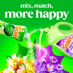 Gain Liquid Laundry Fabric Softener and Conditioner, Moonlight Breeze Scent, 140 fl oz, 190 Loads - Thumbnail 7