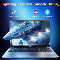 15.6 FHD Student Laptop Computer ,8GB RAM 1TB SSD, Backlit Keyboard, Fingerprint - Thumbnail 4