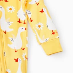 PatPat Baby Girl Clothes Unisex Viscose from Bamboo Footless Zip Sleepwear Long Sleeve Snug Fit Baby Pajamas for Newborn Infant Boys Girls Baby Gifts Sleeper 2Pack,0-3 Months - Thumbnail 12