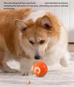 Smart Interactive Dog Toy, Wicked Ball AIR, Automatic Moving, Bouncing, and Rotating, E-TPU Material, IPX7 Waterproof Rating, Active Rolling Ball - Thumbnail 5