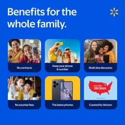 Walmart Family Mobile TCL 50XL NXTPAPER, 5G, 128GB, Blue - Prepaid Smartphone [Locked to Walmart Family Mobile] - Thumbnail 3